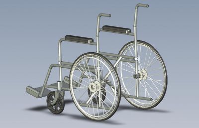 轮椅架3D数模