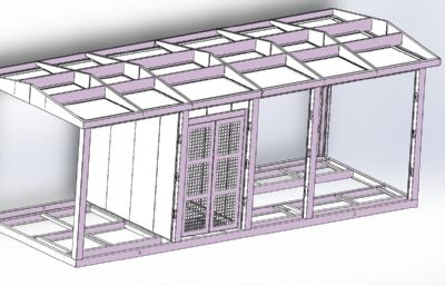 1600KV变压箱3D图纸