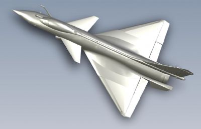 J-10C歼10C战斗机3D模型