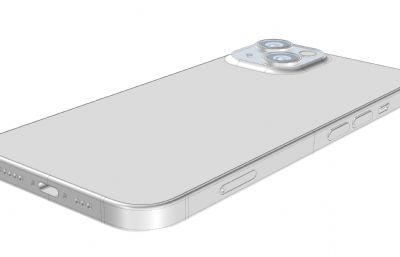 iPhone 14手机stp格式3D模型