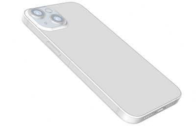 iPhone 14手机stp格式3D模型