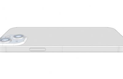 iPhone 14 plus手机stp格式3D模型