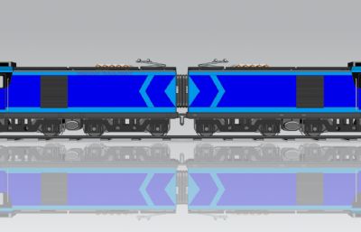 铁路机车,火车头3D数模