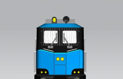 铁路机车,火车头3D数模