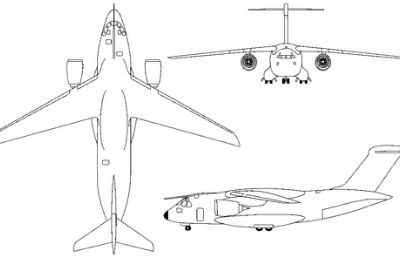 KC-390运输机3D数模模型