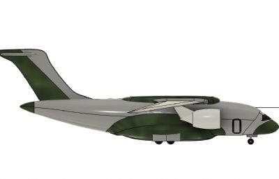 KC-390运输机3D数模模型