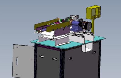 自动车水口机3D数模