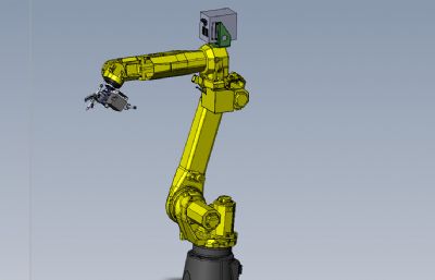 锡焊机器人,焊接机器人3D模型图纸