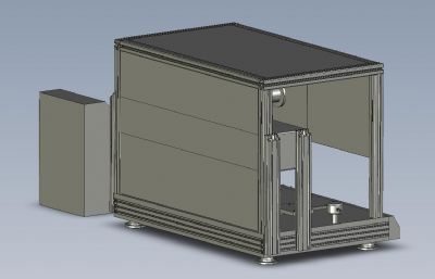 台式桌面焊锡机3D模型