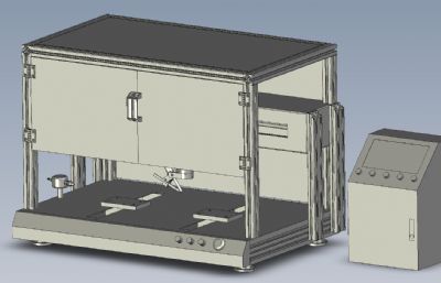 台式桌面焊锡机3D模型