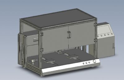 台式桌面焊锡机3D模型