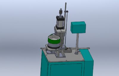自动叠铆机3D模型