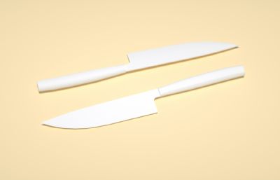 厨师刀,主厨刀,西式刀,菜刀C4D模型