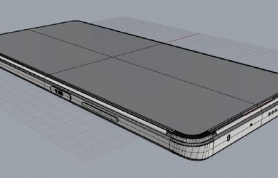 红米 Note12 Pro+手机3D模型