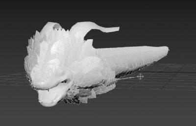 Snake眼镜蛇蛇王游戏怪物3D模型