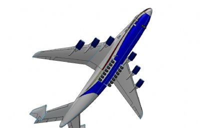 AN-225,安-225运输机3D数模图纸