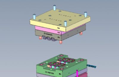 电子元件自动修复机,修整机3D数模图纸(网盘下载)