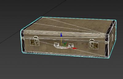 写实驴友野餐食物用品集合3D模型低模