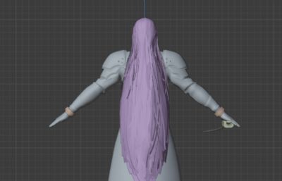 大反派Sephiroth萨菲罗斯3D模型