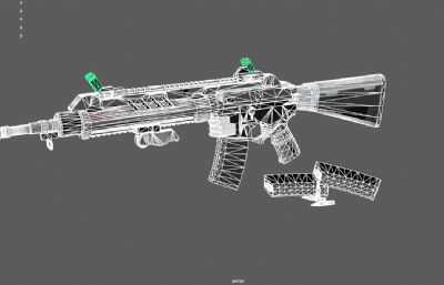 Arma科幻突击步枪道具