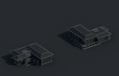 办公楼 会客楼 综合楼3D模型