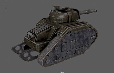 勒曼·罗斯坦克 二战坦克 装甲车模型