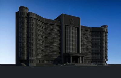门诊楼 医院 住院部3D模型
