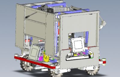 工程机器人 比赛机器人step模型(网盘下载)