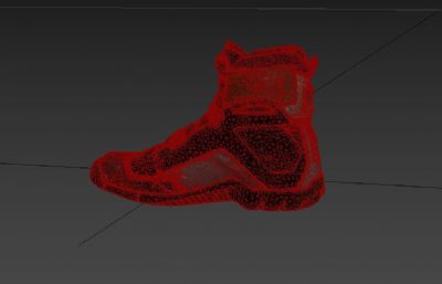 登山鞋 摩托鞋 篮球运动鞋3D模型(网盘下载)