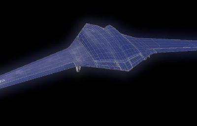 星影无人机(中)道具3D模型