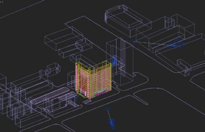 办公楼 人事大楼3D模型