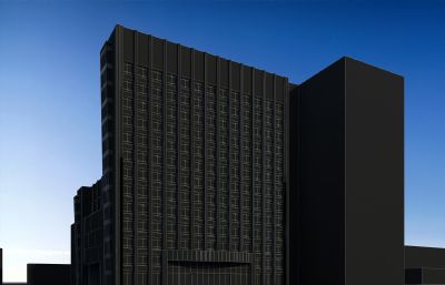 电力大厦 人事大楼  办公楼改造3D模型