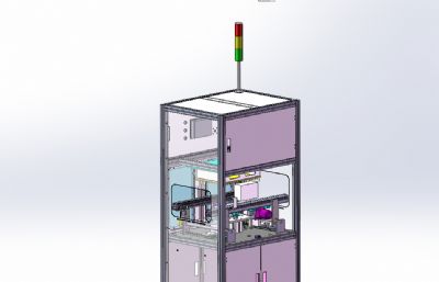 ICT测试机3D模型