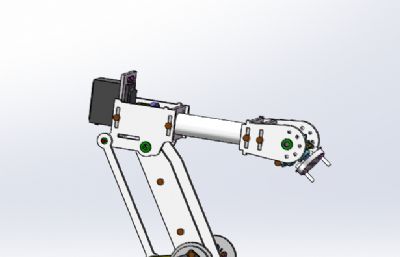 机器人机械臂solidworks数模