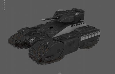 未来坦克,重型坦克,战斗装甲车3Dmaya模型
