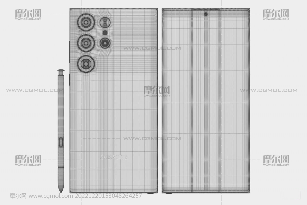  galaxy S23 23 Plus 23 Ultra 3D CGMOL