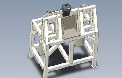 线体牵引力测试机3D模型