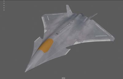 超音速隐形战斗机,概念飞机,第五代战斗机3dmaya模型