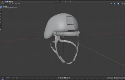 士兵头盔,作战头盔护具3D模型