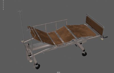 病床,医疗担架,救护车专用担架3dmaya模型