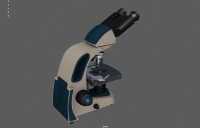电子显微镜,实验室器材,光学仪器,光学镜3dmaya模型