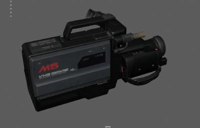 便携式摄像机,DV录像机,手提式摄影机3dmaya模型