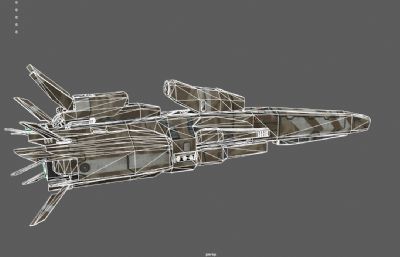 科幻飞船,外星飞船,星际战舰3dmaya模型