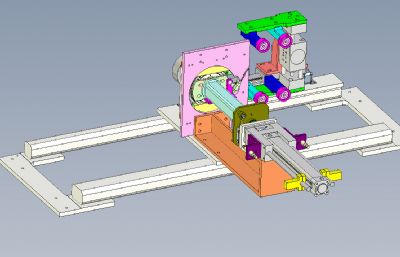 轴承自动组装机3D模型,STEP格式