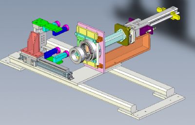 轴承自动组装机3D模型,STEP格式