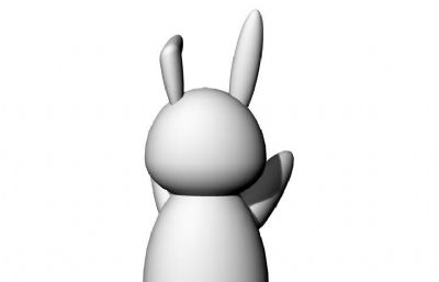 兔年的兔兔stl模型