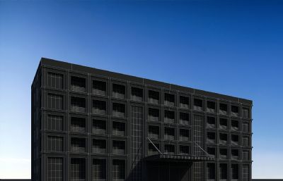 行政楼,服务中心,办公楼3dmax模型