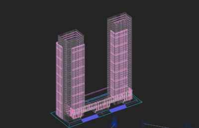 公寓,办公楼,现代酒店3dmax模型