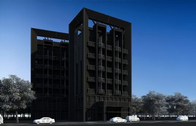 公司大楼,办公楼,酒店公寓3D模型
