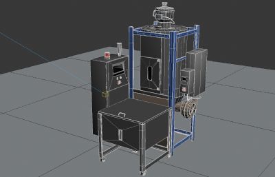 加料机,上料机,供料机3D模型